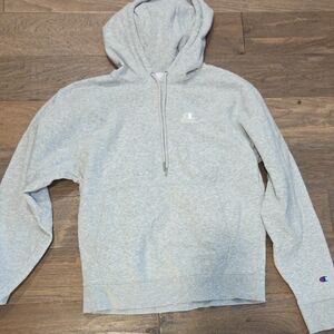 Champion Light Gray Pullover Hoodie